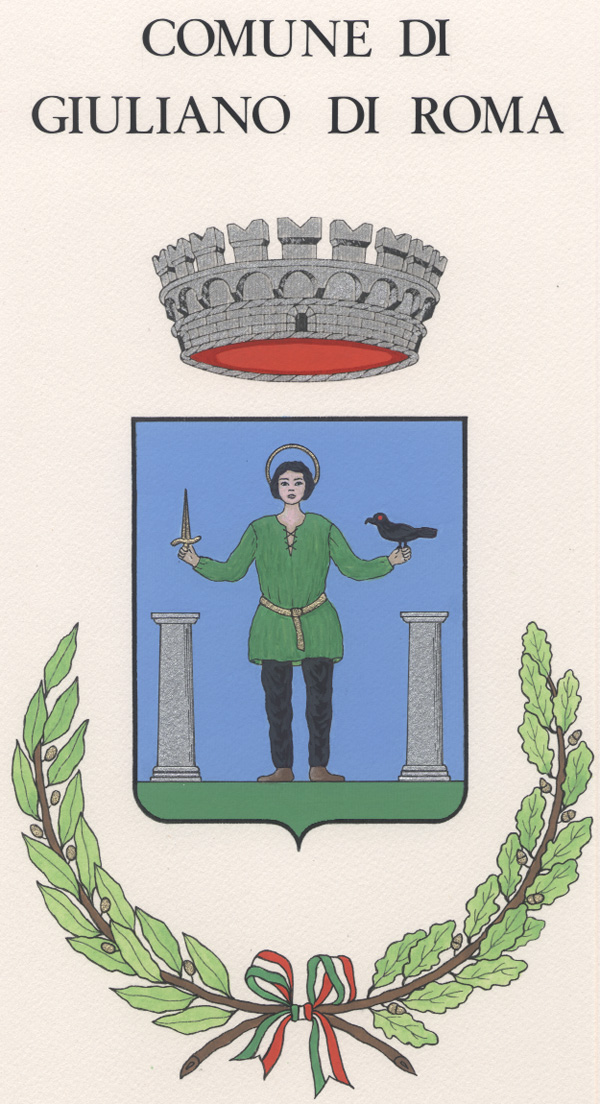 Emblema del Comune di Giuliano di Roma (Frosinone) 